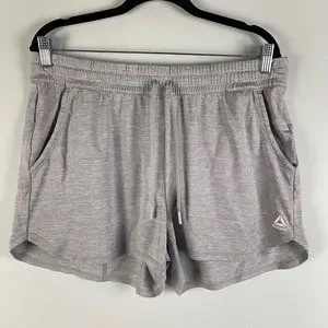 Reebok Shorts Reebok Crossfit Shorts Womens Large Gray Running